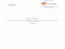 Tablet Screenshot of antgor.com